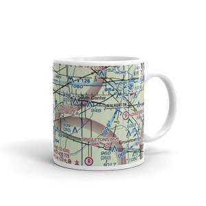 Flying U Ranch Airport (IN41) VFR Sectional  Mug