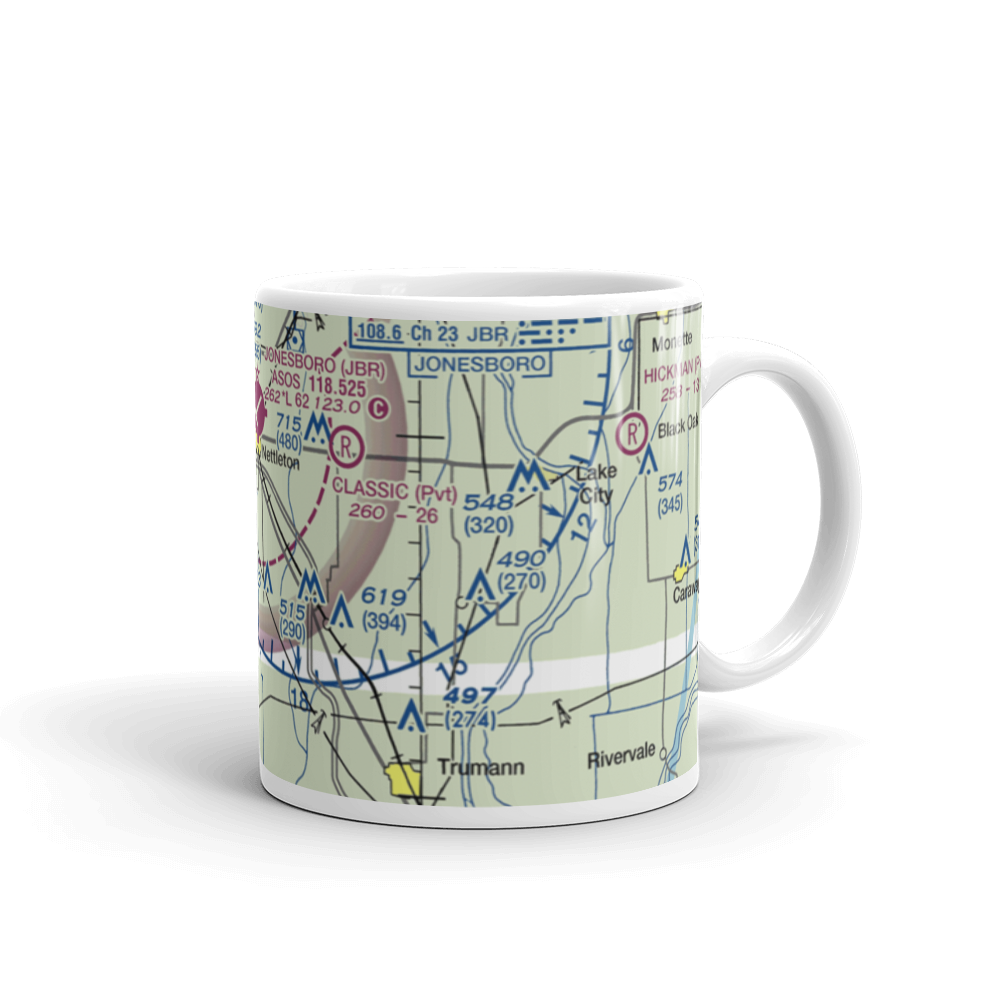 Scudder Airport (4AR9) VFR Sectional  Mug 