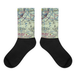 Worth James Ranch Airport (4AR7) VFR Sectional Socks