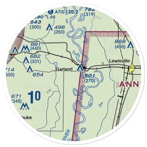 Reed-Joseph Land Co. Airport (4AR4) VFR Sectional Sticker (20 mile)