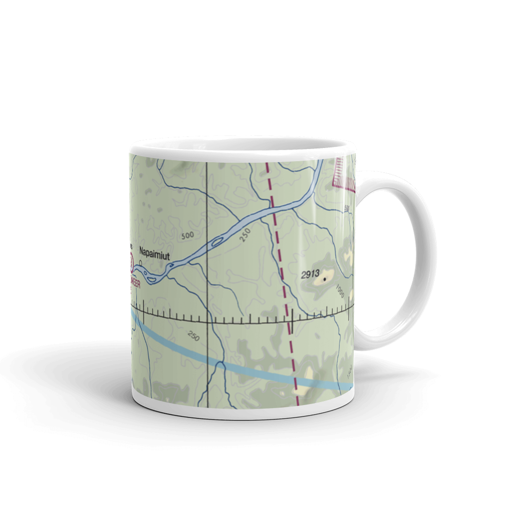 Napaimute Pioneer Airfield (4AK8) VFR Sectional  Mug 