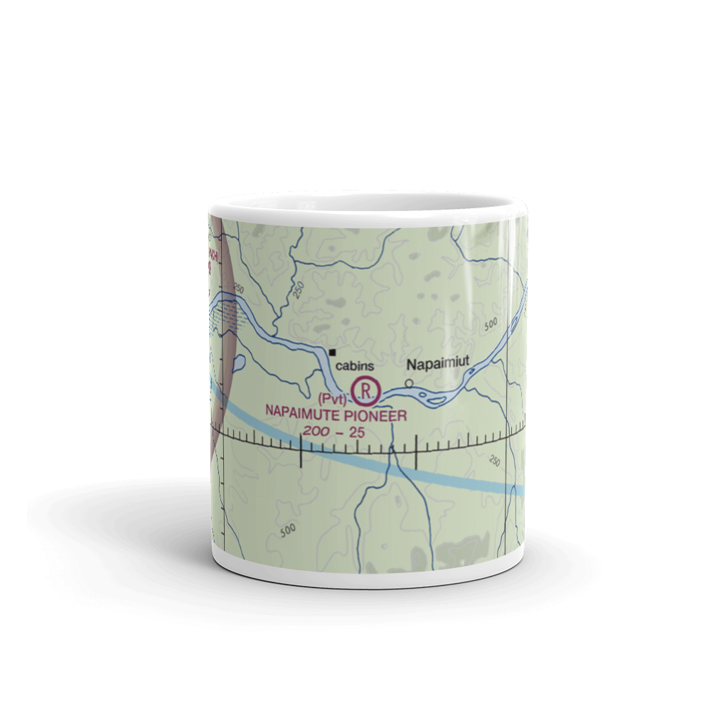 Napaimute Pioneer Airfield (4AK8) VFR Sectional  Mug 