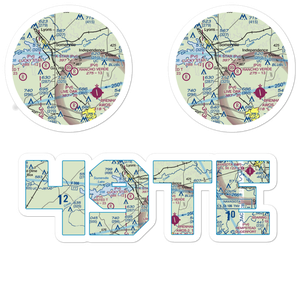 K Star Ranch Airport (49TE) VFR Sectional Sticker Pack