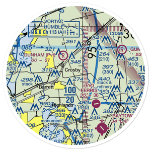 Roeder Airport (49TA) VFR Sectional Sticker (20 mile)