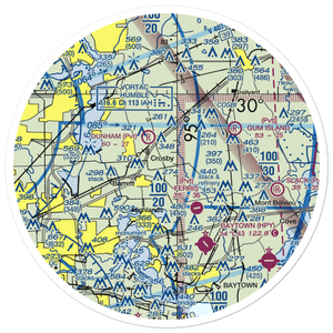 Roeder Airport (49TA) VFR Sectional Sticker (30 mile)