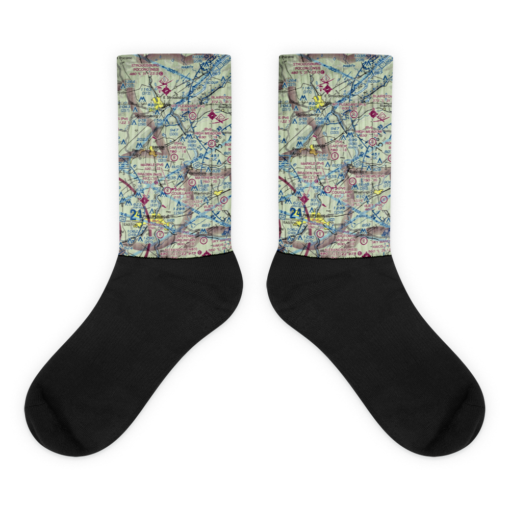 Gap View Airport (49PA) VFR Sectional Socks 