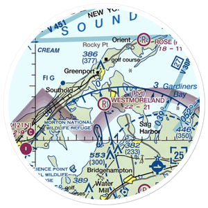 Westmoreland Airport (49NY) VFR Sectional Sticker (20 mile)