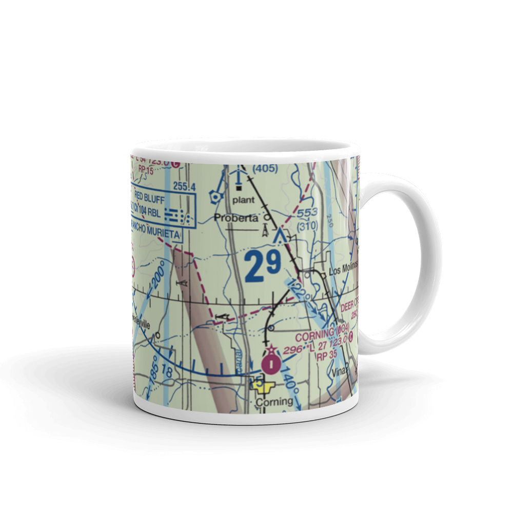 Rancho Tehama Airport (49CN) VFR Sectional  Mug 