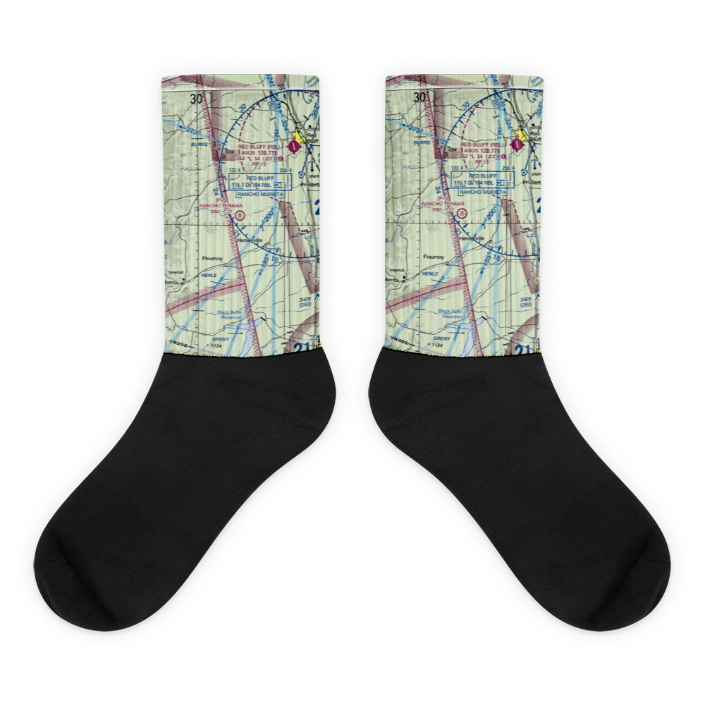 Rancho Tehama Airport (49CN) VFR Sectional Socks 
