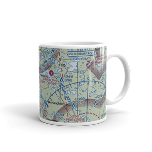 Circle A Ranch Airport (48WI) VFR Sectional  Mug