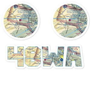 West Valley Airport (48WA) VFR Sectional Sticker Pack