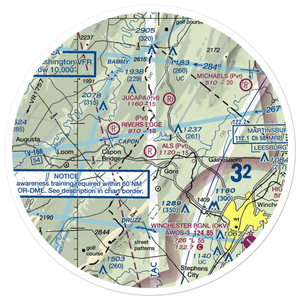 Al's Field (48VA) VFR Sectional Sticker (30 mile)