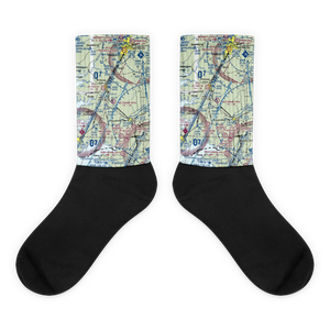 Le Champ Airport (48MD) VFR Sectional Socks