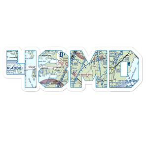 Le Champ Airport (48MD) VFR Sectional Sticker