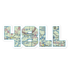 Rock Cut Farms Airport (48LL) VFR Sectional Sticker