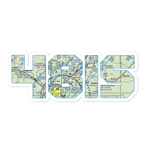 P.J. Killian Airport (48IS) VFR Sectional Sticker