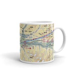 Castle Mountain Airstrip (48AK) VFR Sectional  Mug