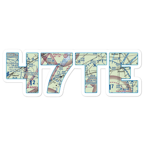 Whites Airport (47TE) VFR Sectional Sticker