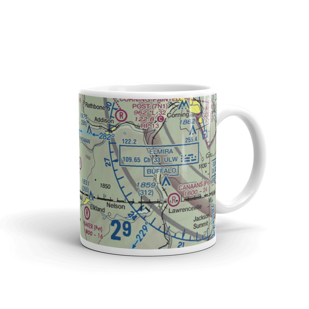 Elk Creek Airport (47NY) VFR Sectional  Mug 