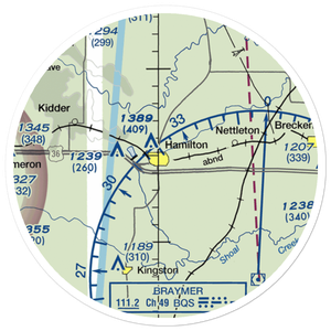 Cliff Scott Airport (47MO) VFR Sectional Sticker (20 mile)