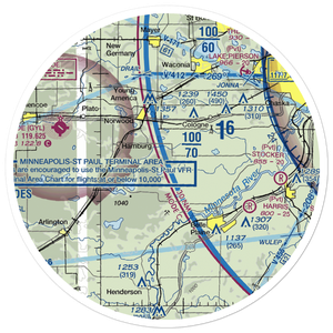 Sons Private-Commercial Airport (47MN) VFR Sectional Sticker (30 mile)
