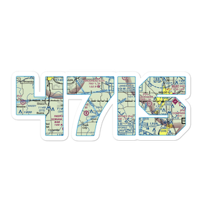 Flying Z Ranch Airport (47IS) VFR Sectional Sticker
