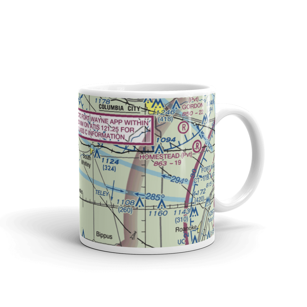 Westrick Airport (47II) VFR Sectional  Mug 