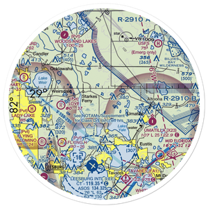 Flying Exotics Airport (47FL) VFR Sectional Sticker (30 mile)