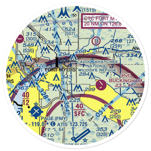 Strayhorn Ranch Airport (47FD) VFR Sectional Sticker (20 mile)