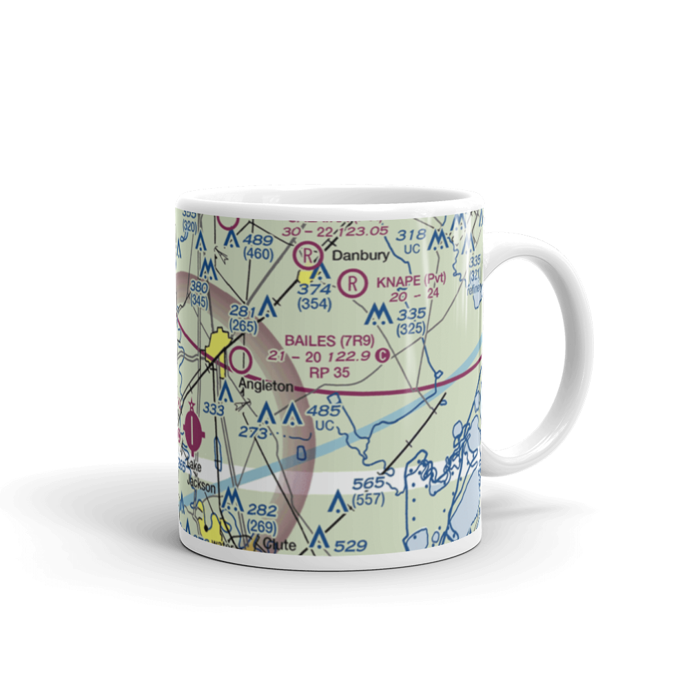 Phillips Corporation Airport (46TX) VFR Sectional  Mug 