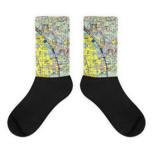 Lavon North Airport (46TS) VFR Sectional Socks