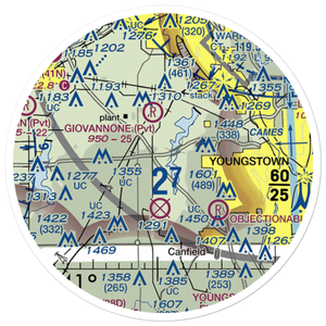 Wetzl Airport (46OH) VFR Sectional Sticker (20 mile)