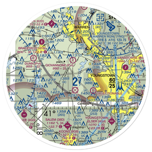 Wetzl Airport (46OH) VFR Sectional Sticker (30 mile)