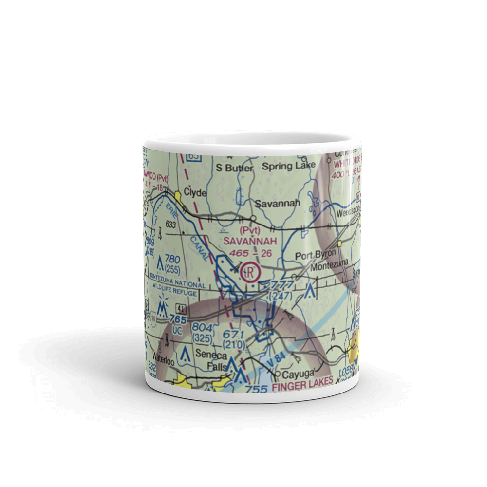 Savannah Agri-Air Airport (46NY) VFR Sectional  Mug 