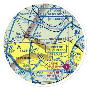 Sontimer Airport (46MO) VFR Sectional Sticker (20 mile)