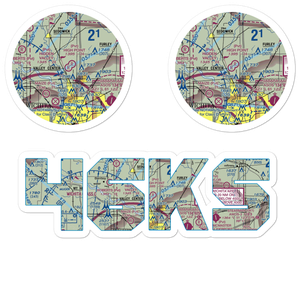 Hidden Valley Airport (46KS) VFR Sectional Sticker Pack
