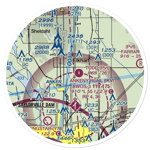 Todd Field (46IA) VFR Sectional Sticker (20 mile)