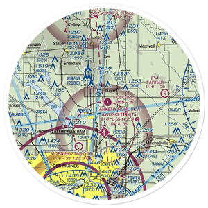 Todd Field (46IA) VFR Sectional Sticker (30 mile)
