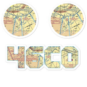 Huerfano Agricultural Airport (46CO) VFR Sectional Sticker Pack