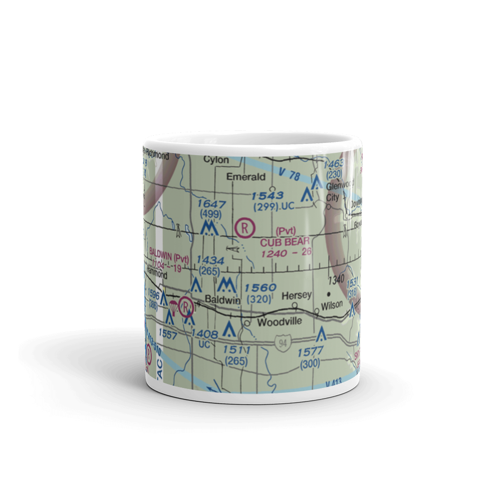 Windsong Farm Airport (45WI) VFR Sectional  Mug 