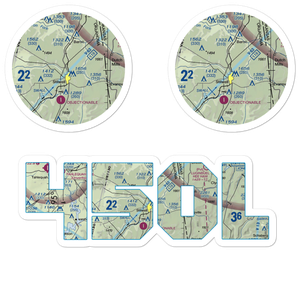 Stilwell Airport (45OL) VFR Sectional Sticker Pack