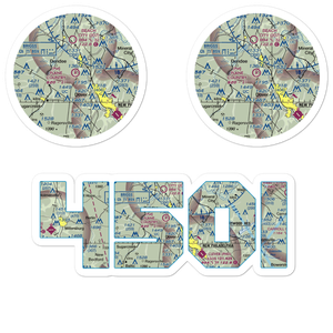 Plane Country Airport (45OI) VFR Sectional Sticker Pack