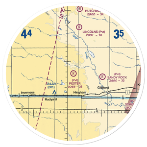Pester Airport (45MT) VFR Sectional Sticker (30 mile)