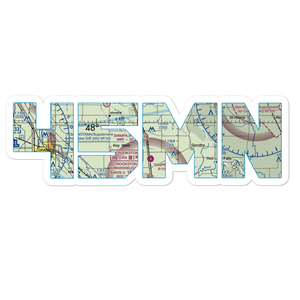 Kaml Airstrip (45MN) VFR Sectional Sticker