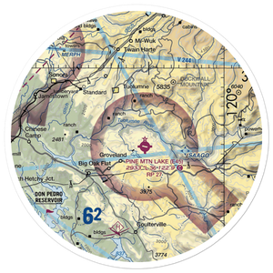Hermitage Airport (45CN) VFR Sectional Sticker (30 mile)