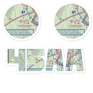 Davidson Strip Airport (45AA) VFR Sectional Sticker Pack