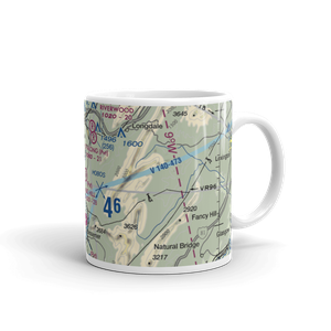 Big Hill Airport (44VA) VFR Sectional  Mug