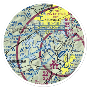 Stone Field (44TN) VFR Sectional Sticker (20 mile)