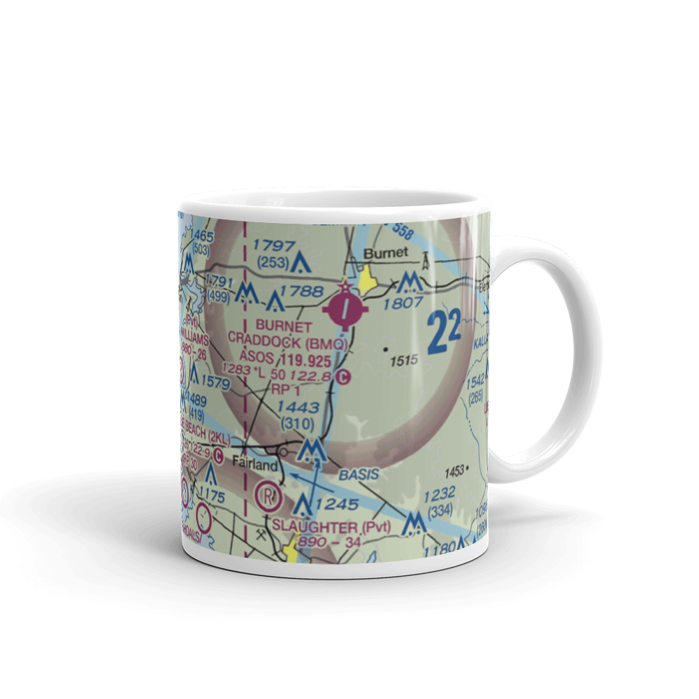 Shirley Williams Airport (44TE) VFR Sectional  Mug 