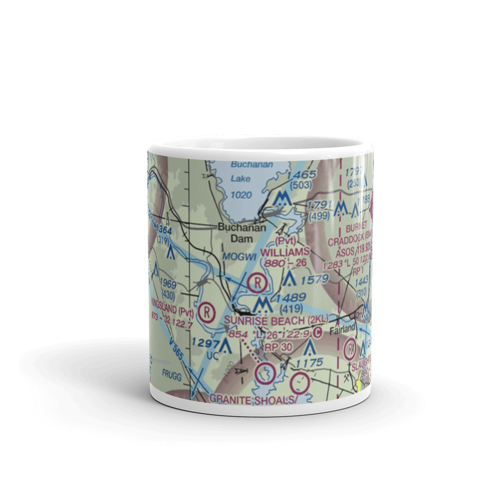 Shirley Williams Airport (44TE) VFR Sectional  Mug 